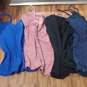 Multiple adjustable tank tops
